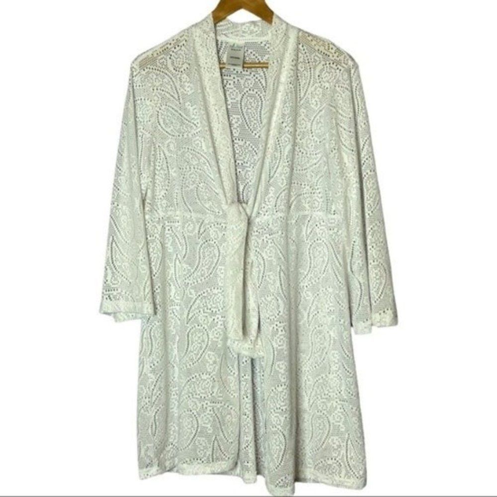 Catalina White Beach Swimsuit Cover Up women's size XL